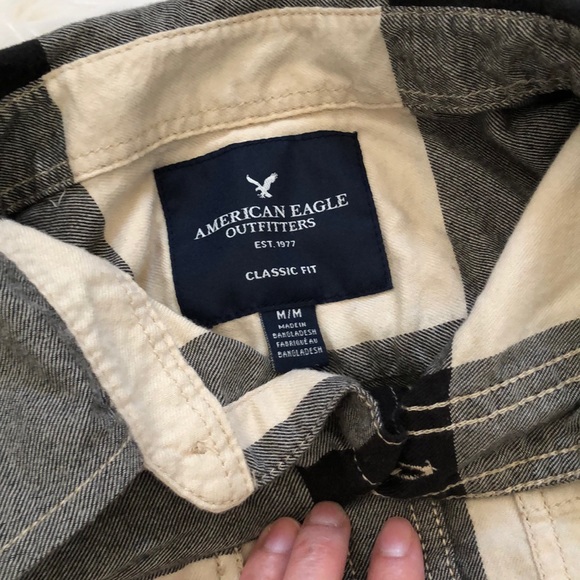 Checkered Button up - Picture 3 of 4